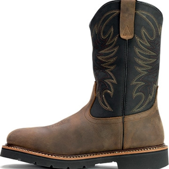 Thorogood Men's NWOT Western 11" Square Toe Waterproof Leather Boots Size 9 EE - Picture 7 of 13